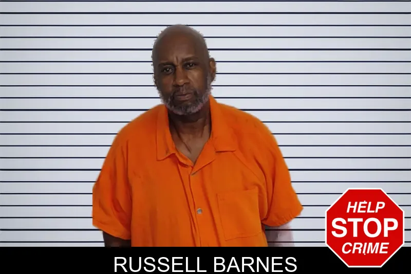 Russell Barnes mugshot