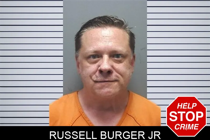 Russell Burger Jr mugshot