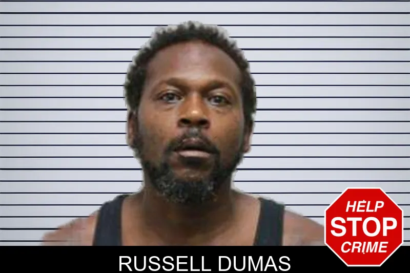 Russell Dumas mugshot
