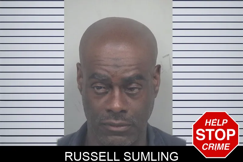 Russell Sumling mugshot