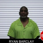 Ryan Barclay mugshot
