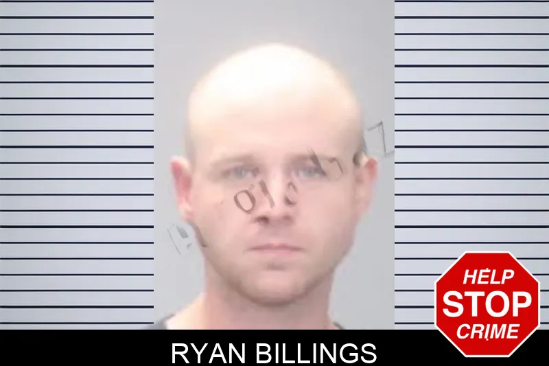 Ryan Billings mugshot