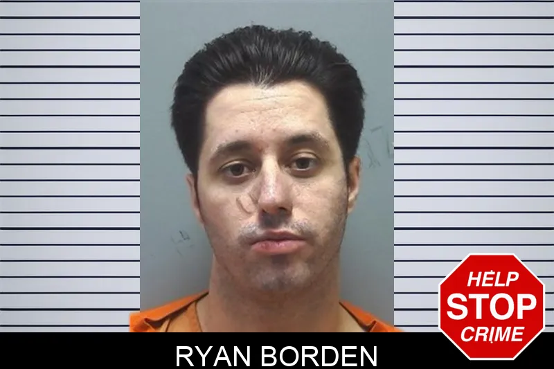 Ryan Borden mugshot