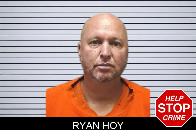 Ryan Hoy mugshot