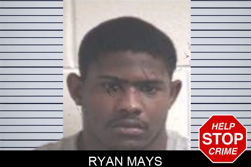 Ryan Mays mugshot