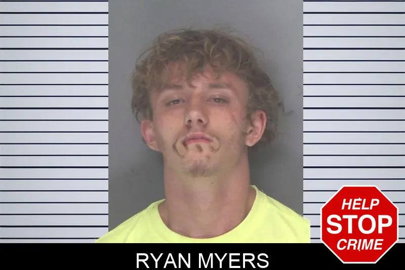 Ryan Myers mugshot