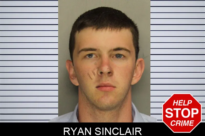 Ryan Sinclair mugshot