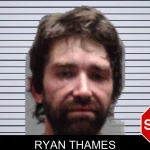 Ryan Thames mugshot