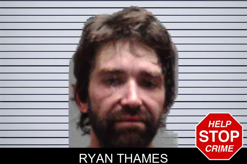Ryan Thames mugshot