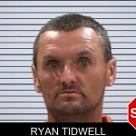 Ryan Tidwell mugshot