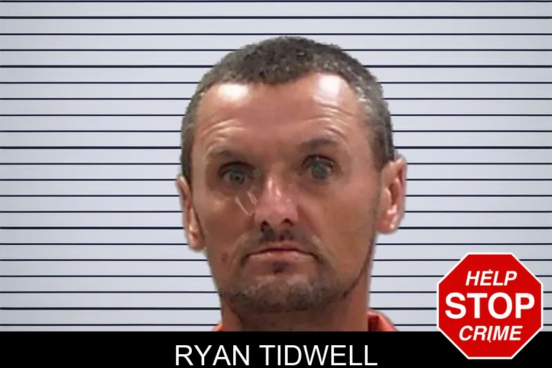 Ryan Tidwell mugshot