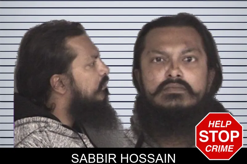 Sabbir Hossain mugshot