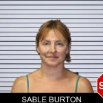 Sable Burton mugshot