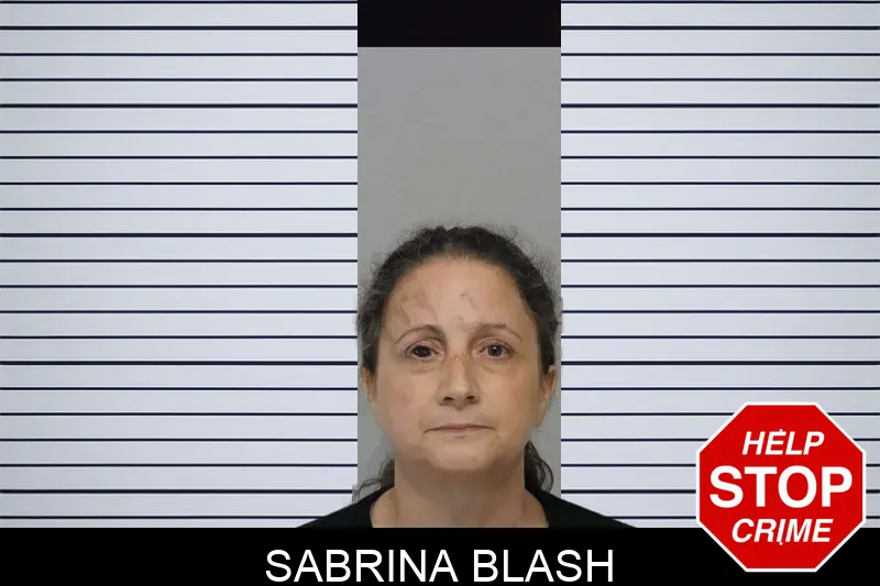 Sabrina Blash mugshot
