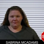 Sabrina McAdams mugshot