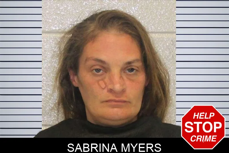 Sabrina Myers mugshot