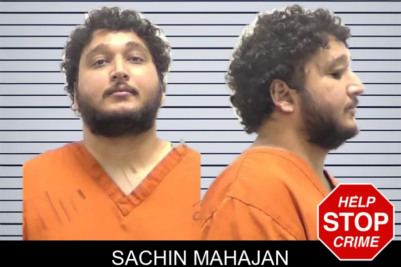 Sachin Mahajan mugshot