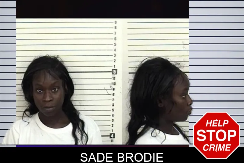 Sade Brodie mugshot