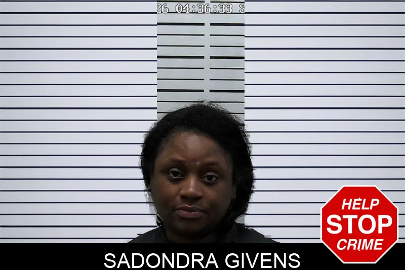 Sadondra Givens mugshot