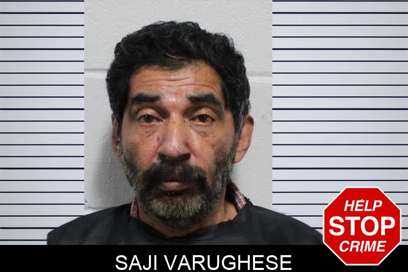 Saji Varughese mugshot