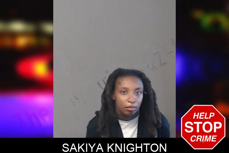 Sakiya Knighton mugshot