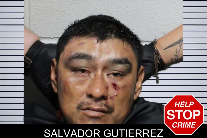 Salvador Gutierrez mugshot