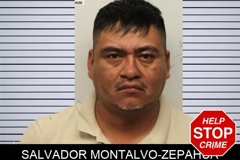 Salvador Montalvo-Zepahua mugshot