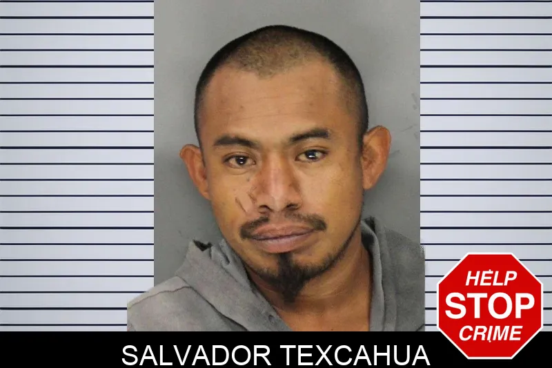 Salvador Texcahua mugshot