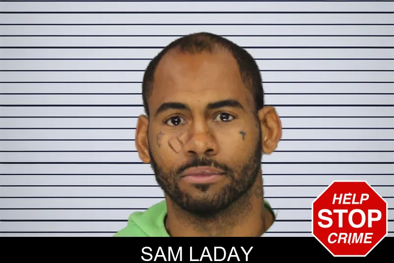Sam Laday mugshot