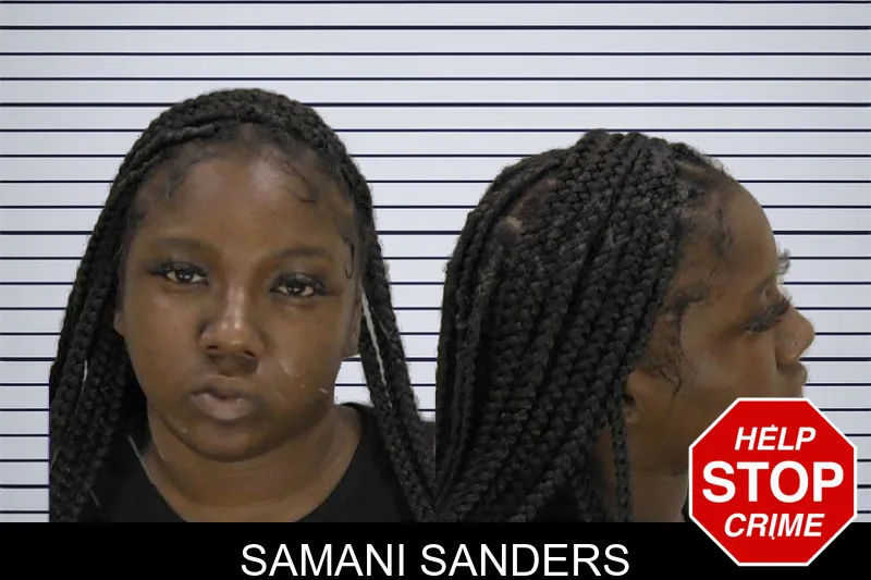 Samani Sanders mugshot