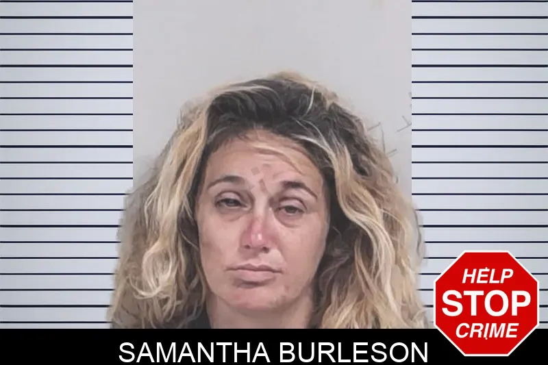 Samantha Burleson mugshot