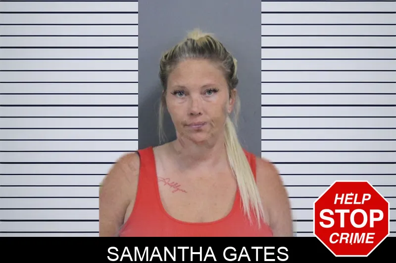 Samantha Gates mugshot