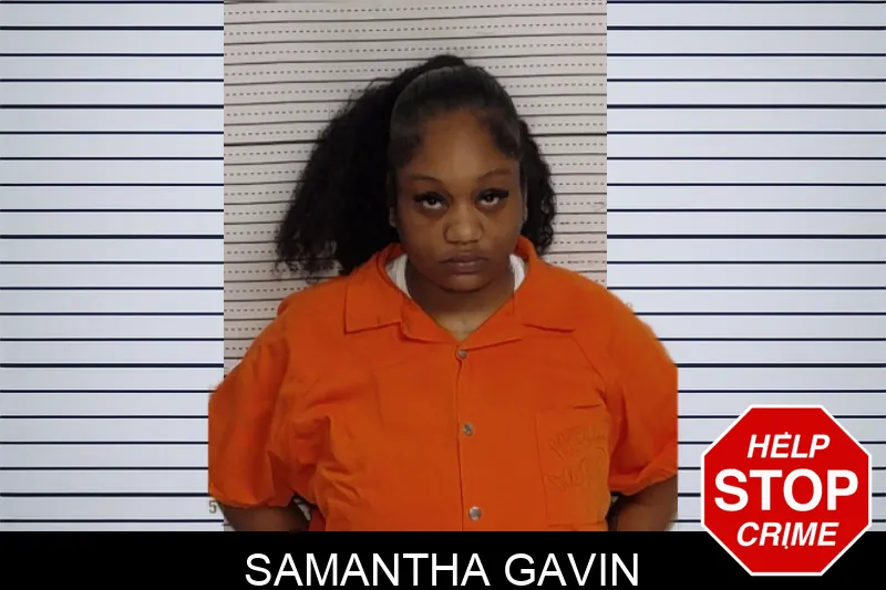 Samantha Gavin mugshot