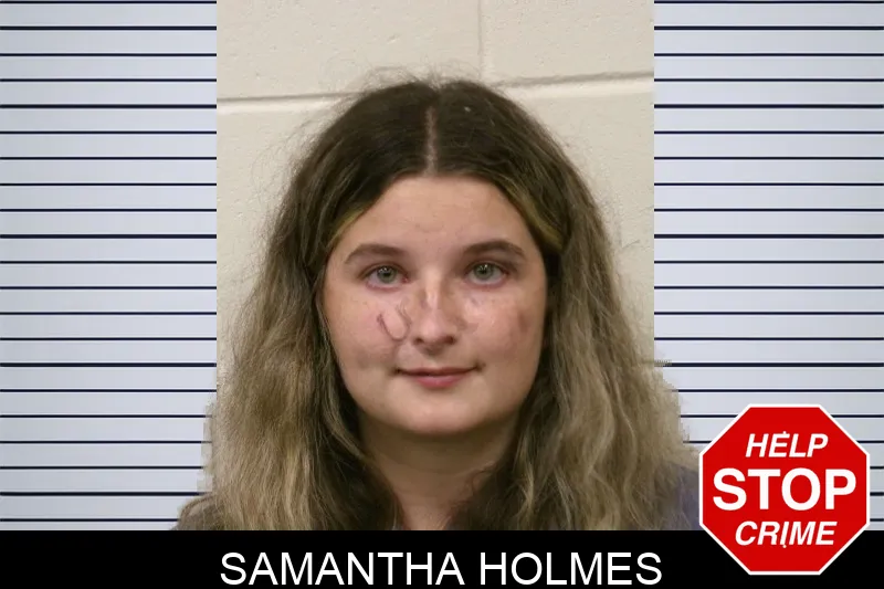 Samantha Holmes mugshot