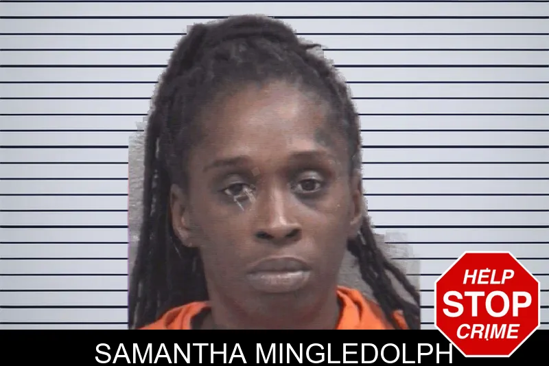 Samantha Mingledolph mugshot
