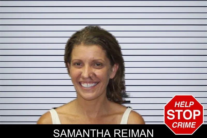 Samantha Reiman mugshot