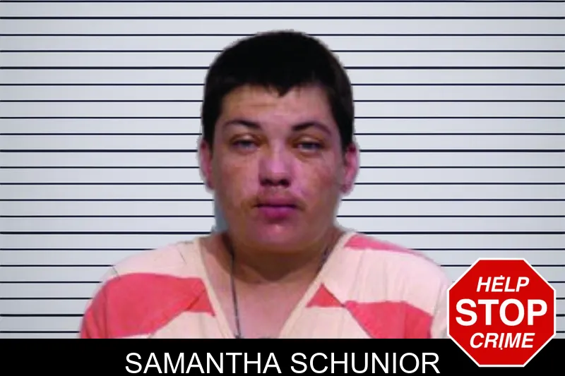 Samantha Schunior mugshot