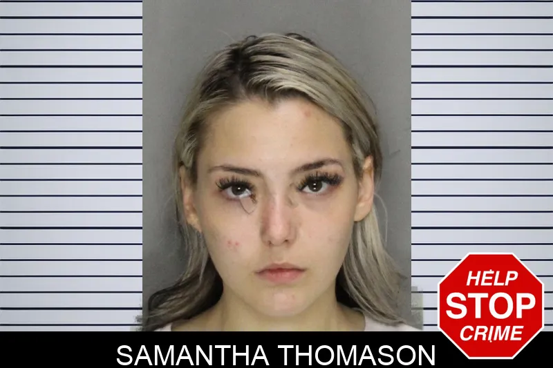 Samantha Thomason mugshot