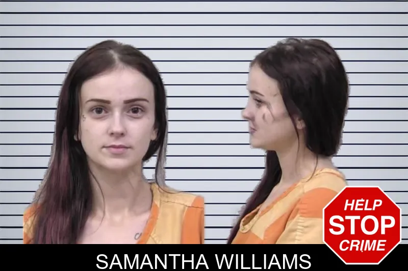Samantha Williams mugshot