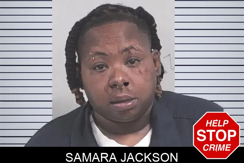 Samara Jackson mugshot