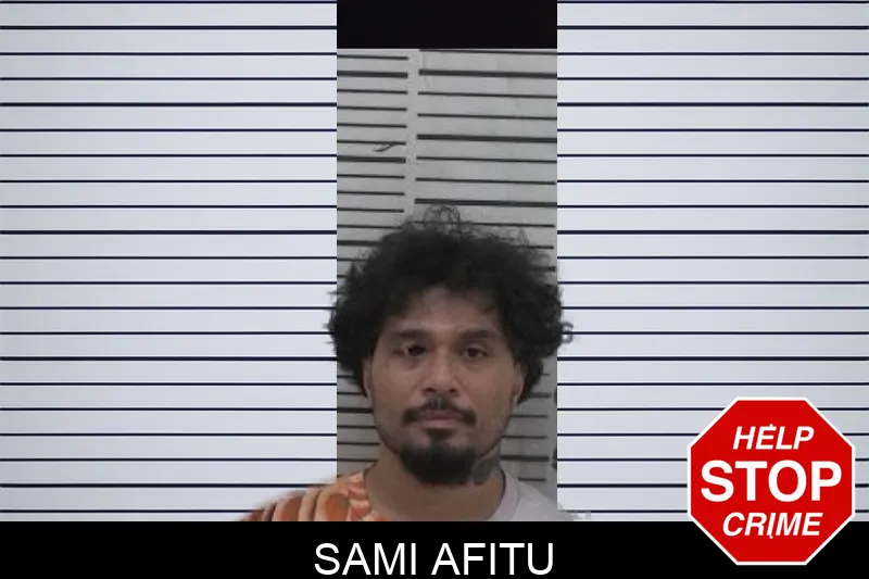 Sami Afitu mugshot