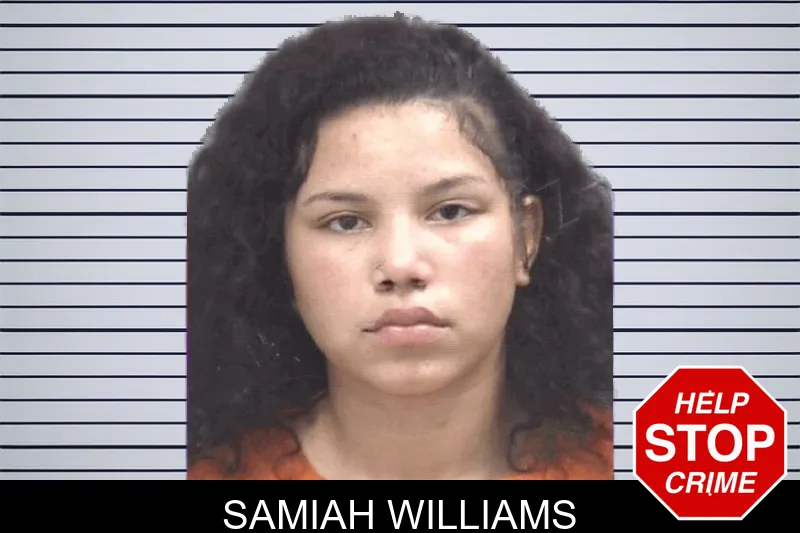 Samiah Williams mugshot