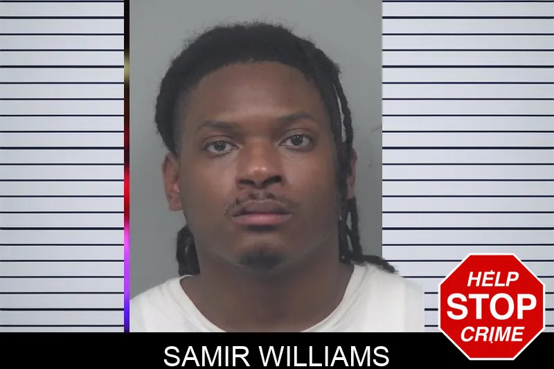 Samir Williams mugshot