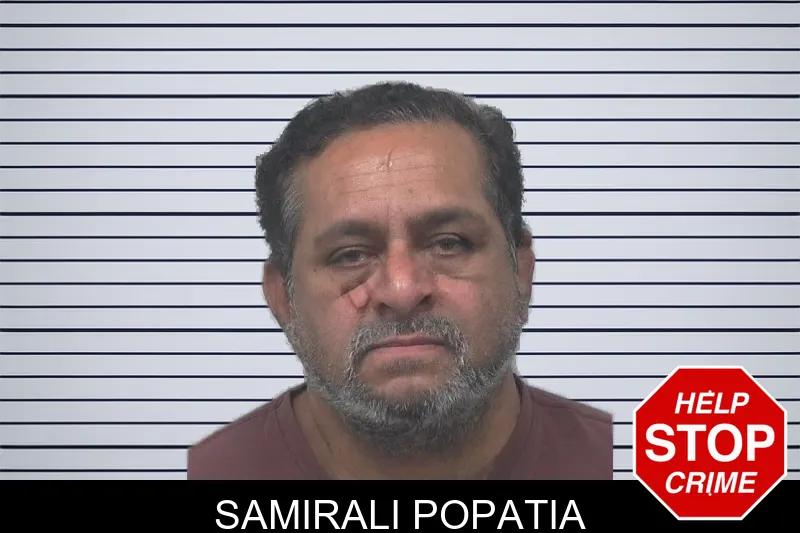 Samirali Popatia mugshot