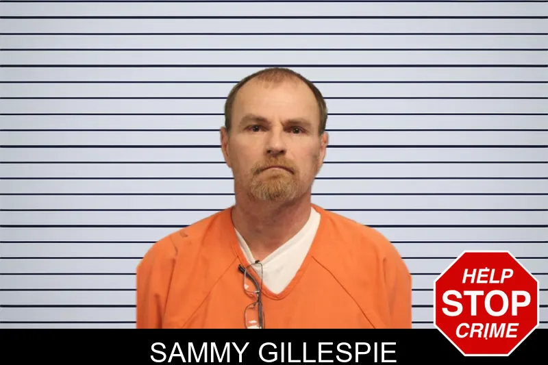 Sammy Gillespie mugshot