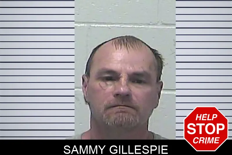 Sammy Gillespie mugshot