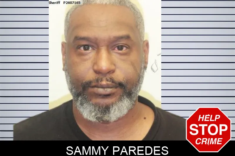 Sammy Paredes mugshot