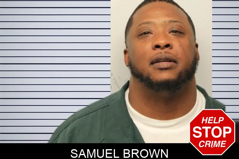 Samuel Brown mugshot