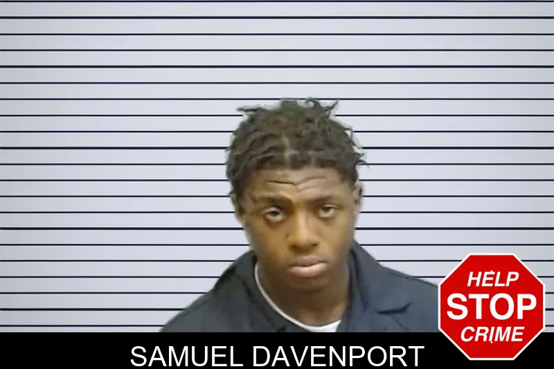 Samuel Davenport mugshot