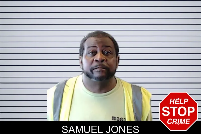 Samuel Jones mugshot